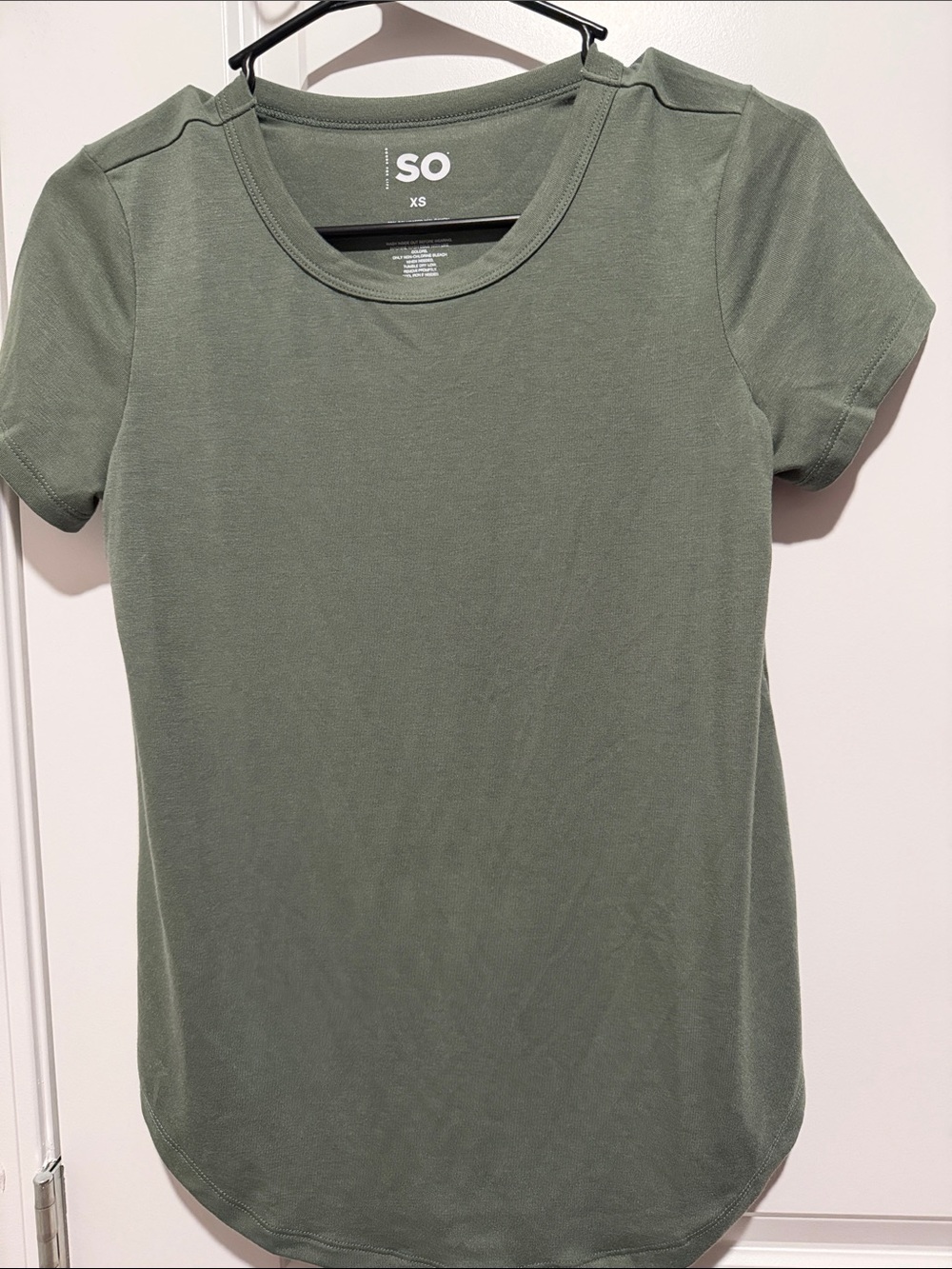 SO Olive Short Sleeve Crewneck Tee